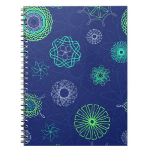 Caderno Espiral Brilho de Urânio