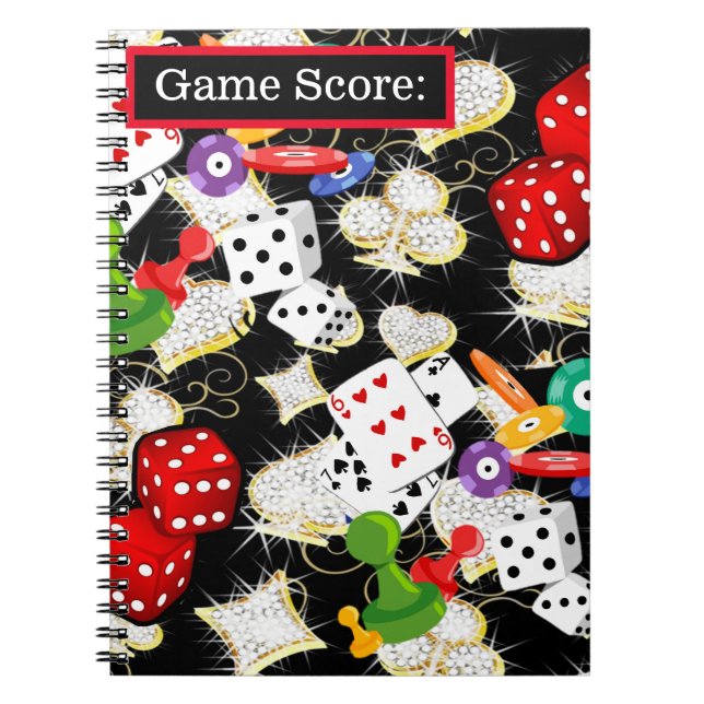 Caderno Espiral Brilho de Vegas (Frente)