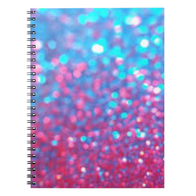 Caderno Espiral Brilho Espelhado (Frente)