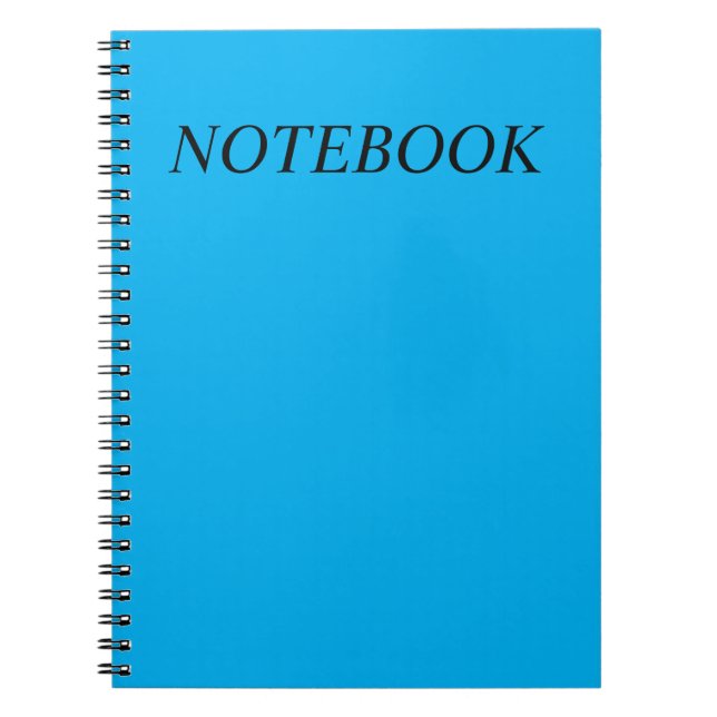CADERNO ESPIRAL BRILHO NOTEBOOK (Frente)