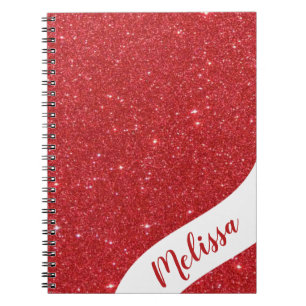 Caderno Espiral Brilho personalizado