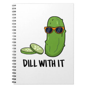 Caderno Espiral Brinque Com Isso Piada Engraçada de Pepino
