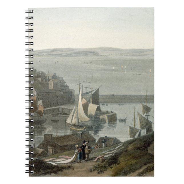 Caderno Espiral Brixham, Torbay, Devon, do volume VIII 'de um Voy (Frente)