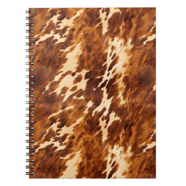 Caderno Espiral Brown Cowhide (Frente)