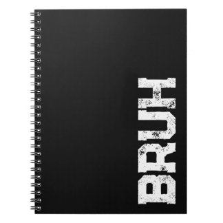 Caderno Espiral Bruh
