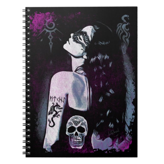 CADERNO ESPIRAL BRUXA (Frente)