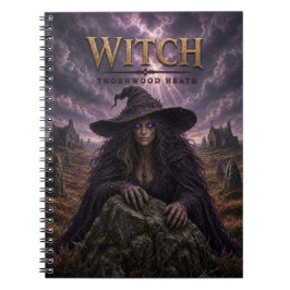 Caderno Espiral Bruxa Thornwood Heath Dark Cinema