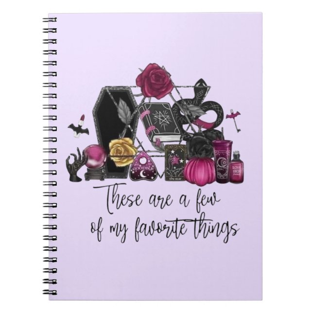 Caderno Espiral Bruxaria (Frente)