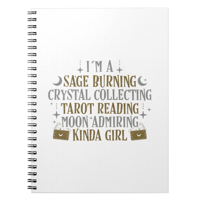 Caderno Espiral Bruxaria | Bruxas de Ocultismo Ocultismo Ideias (Frente)