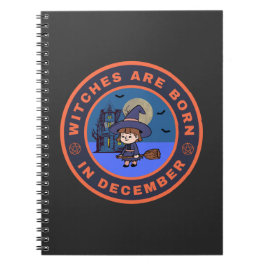Caderno Espiral Bruxas estão nasceres em dezembro