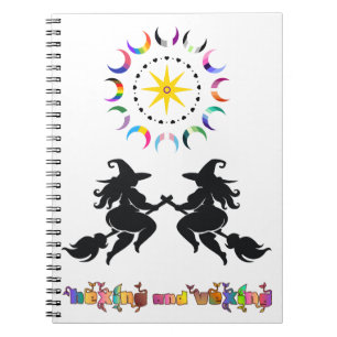 Caderno Espiral Bruxas Gordas e Luas Estranhas