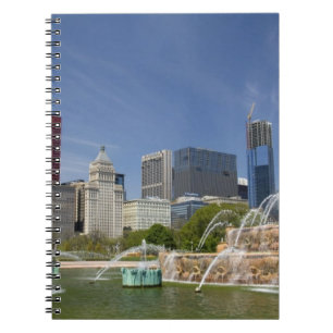 Caderno Espiral Buckingham Fountain, localizado em Grant Park, 2