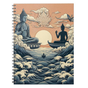 Caderno Espiral Buda
