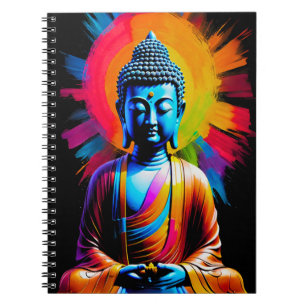 Caderno Espiral Buda - Raios de Tranquilidade