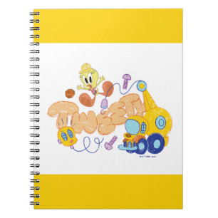 Caderno Espiral BUGS BUNNY BUILDERS™ Arte Esboço do TWEETY™