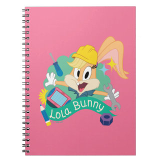 Caderno Espiral BUGS BUNNY BUILDERS™| Gráfico de Personagem Lola B