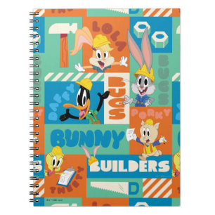 Caderno Espiral BUGS BUNNY BUILDERS™  Padrão de Grade de Personage