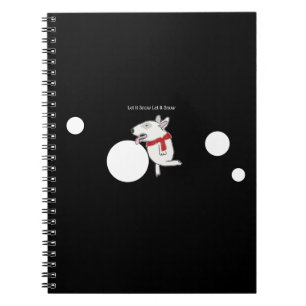 Caderno Espiral Bull Terrier