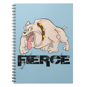 Caderno Espiral Bulldog Fierce