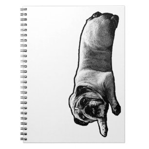 Caderno Espiral Bulldog Nas Margens