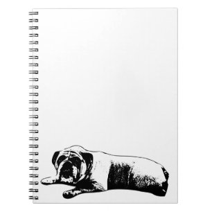 Caderno Espiral Bulldog Thoughts Companion