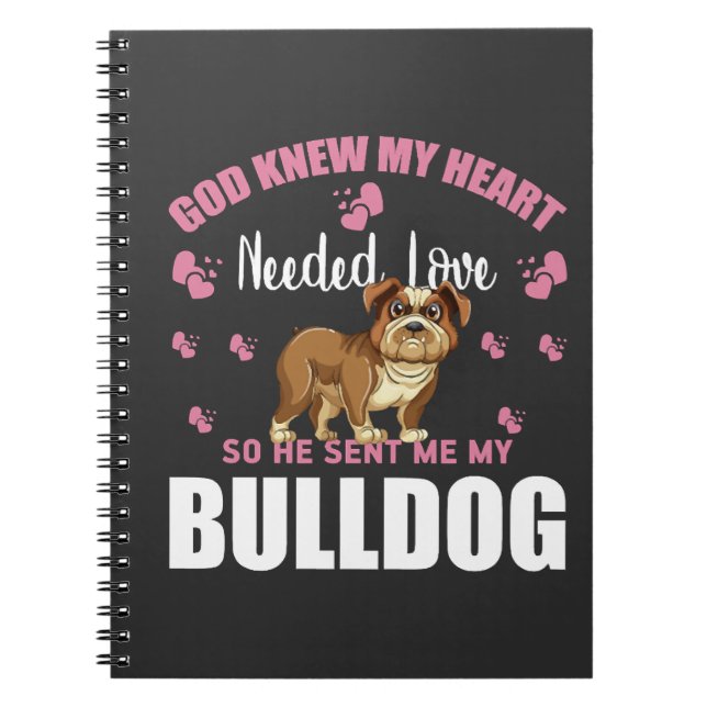 CADERNO ESPIRAL BULLDOGUE (Frente)