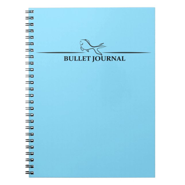 Caderno Espiral Bullet Journal Pez (Frente)