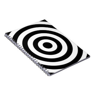 Caderno Espiral Bullseye Design