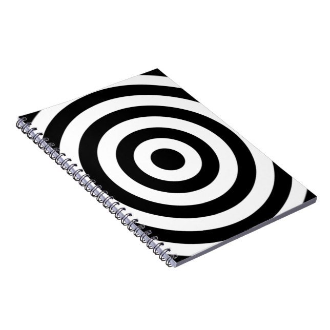 Caderno Espiral Bullseye Design (Lado Direito)