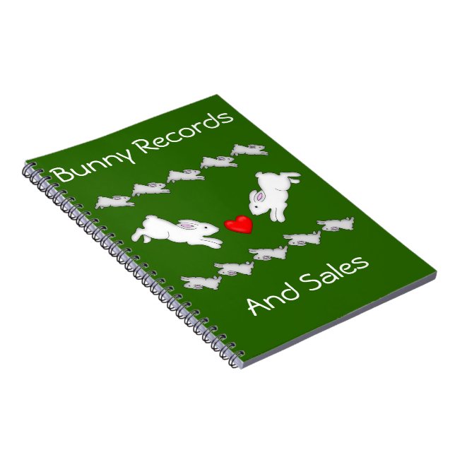 Caderno Espiral Bunny Love (Lado Direito)