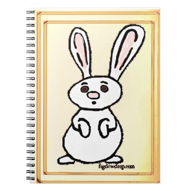 Caderno Espiral Bunny notebook (Frente)