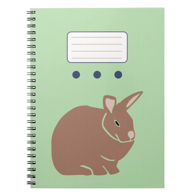 Caderno Espiral Bunny Rabbit (Frente)