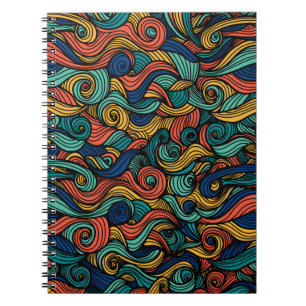 Caderno Espiral Bunters Wollmuster Paisley