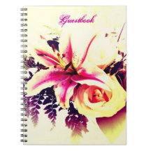 Buquê do lírio - Guestbook Wedding/do chá de