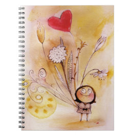 Caderno Espiral buquê notebook