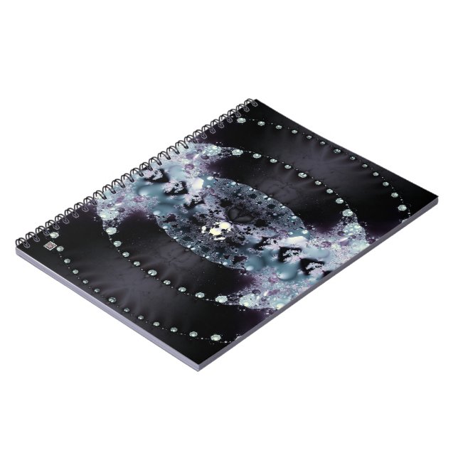 Caderno Espiral Buraco Roxo (Left Side)