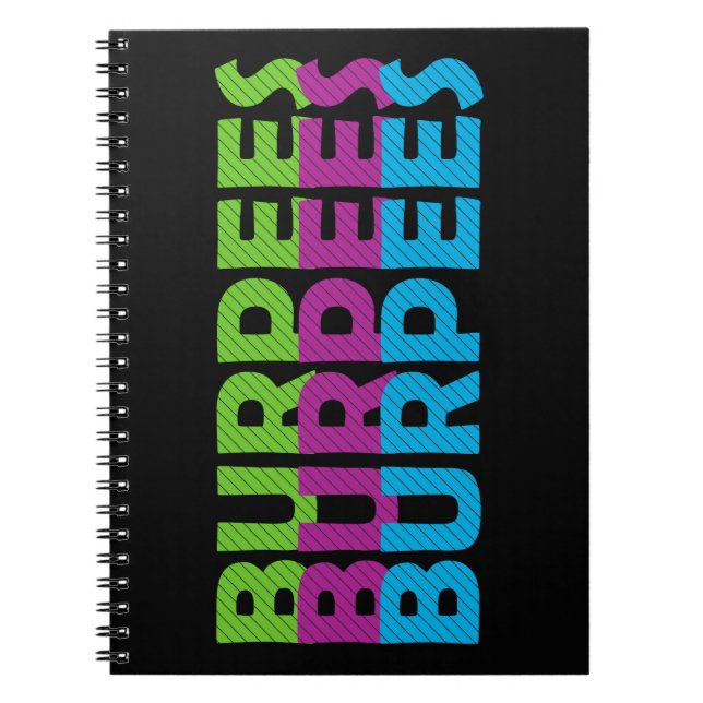 Caderno Espiral Burpees (Frente)
