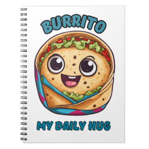 Caderno Espiral Burrito My Daily Hug