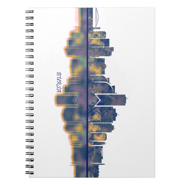 Caderno Espiral Bursa Skyline (Frente)