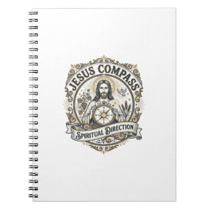 Caderno Espiral Bússola de Jesus Direção Espiritual Bússola de Jes