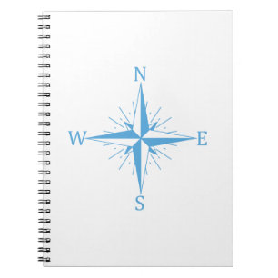 Caderno Espiral Bússola eólica