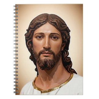 Caderno Espiral BUSTO DE CRISTO O SALVADOR por MICHELANGELO 2026__