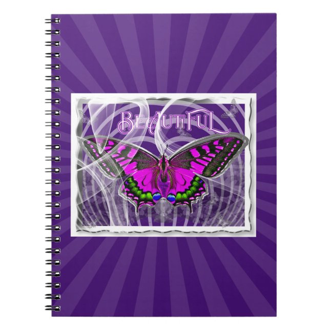 Caderno Espiral Butterfly (Frente)