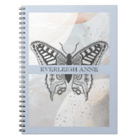 Butterfly Abstrato Watercolor Personalizada