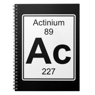 Caderno Espiral C.A. - Actínio