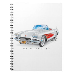 CADERNO ESPIRAL C-ONE AUTOMOBILE ART