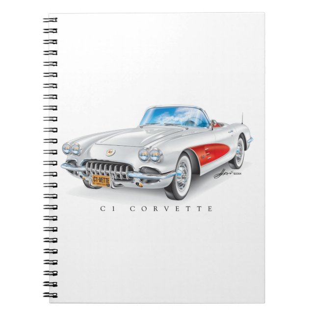 CADERNO ESPIRAL C-ONE AUTOMOBILE ART (Frente)