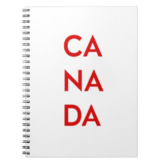 Caderno Espiral Ca Na Da Canada Light-Monotone