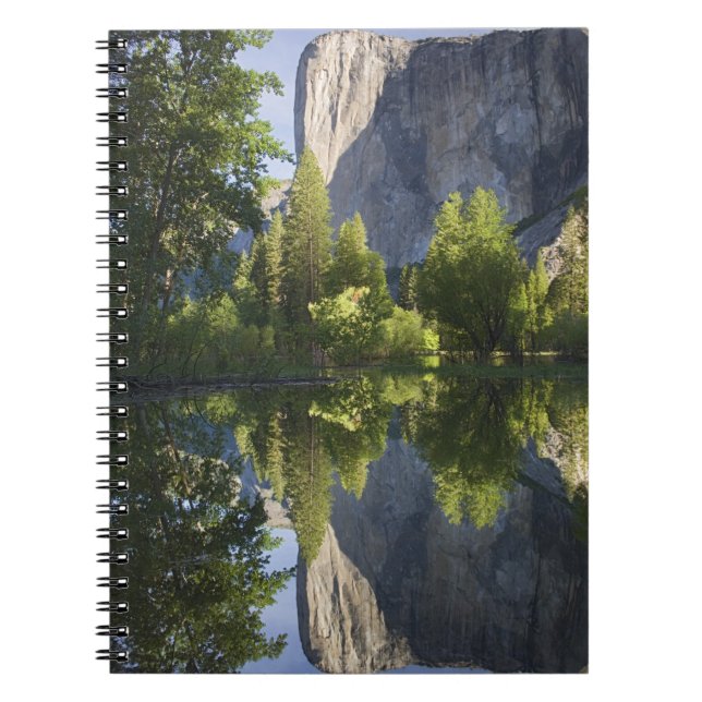 Caderno Espiral CA, Parque Nacional de Yosemite, El Capitan reflet (Frente)
