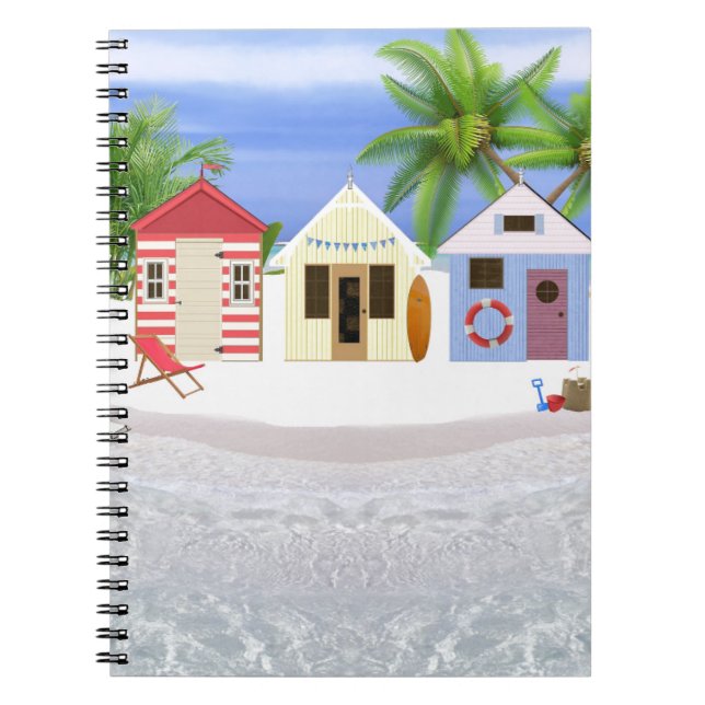 CADERNO ESPIRAL CABANAS DA PRAIA (Frente)